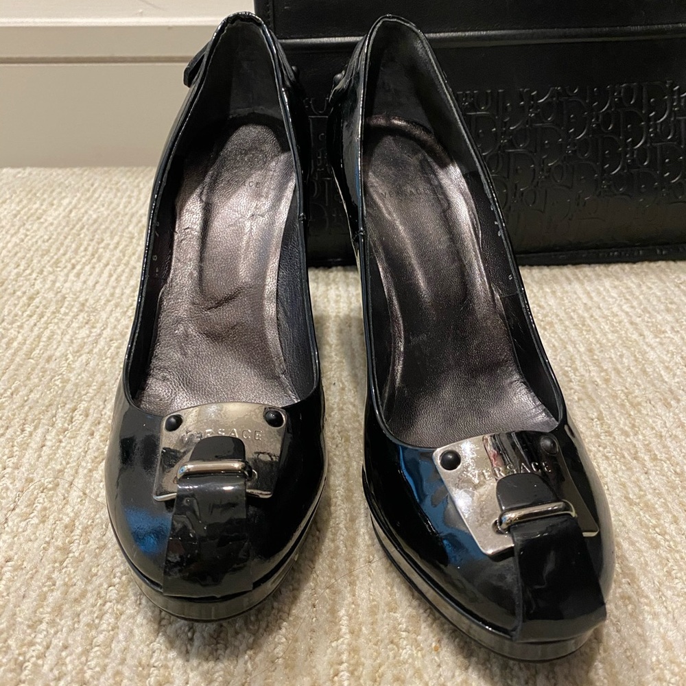 Versace black NEW shoes